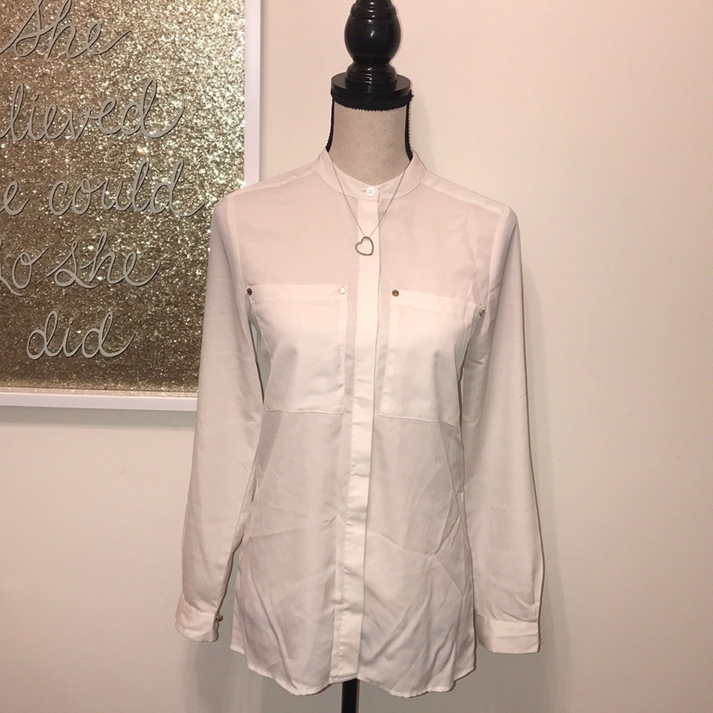 NWOT MICHEAL KORS Button Down Blouse
